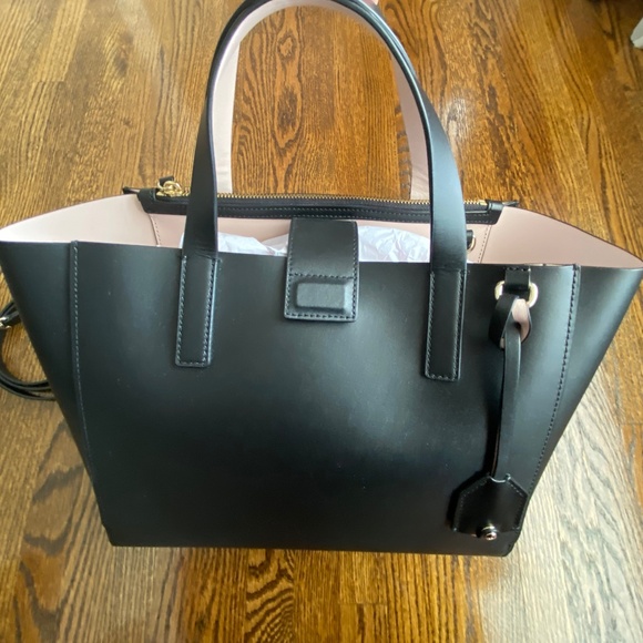 NWOT Kate Spade Tote with Strap - Black - Picture 7 of 16